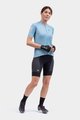 ALÉ Cyklistický dres s krátkým rukávem - R-EV1  SILVER COOLING LADY - světle modrá