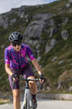 ALÉ Cyklistický dres s krátkým rukávem - LEAF PR-S - růžová