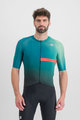 SPORTFUL Cyklistický dres s krátkým rukávem - BOMBER - zelená