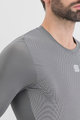 SPORTFUL Cyklistické triko s dlouhým rukávem - FIANDRE THERMAL - šedá