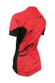 HAVEN Cyklistický dres s krátkým rukávem - SKINFIT NEO WOMEN - červená/černá