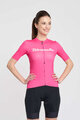 RIVANELLE BY HOLOKOLO Cyklistický dres s krátkým rukávem - DRAW UP - růžová