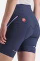 CASTELLI Cyklistické kalhoty krátké bez laclu - VELOCISSIMA 3 LADY - modrá