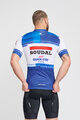 BONAVELO Cyklistický dres s krátkým rukávem - SOUDAL QUICK-STEP 24 - bílá/modrá