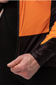 HOLOKOLO Cyklistická zateplená bunda - CLASSIC - černá/oranžová