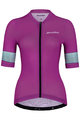 HOLOKOLO Cyklistický dres s krátkým rukávem - RAINBOW LADY - růžová