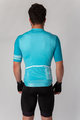HOLOKOLO Cyklistický dres s krátkým rukávem - FRESH ELITE - světle modrá