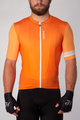 HOLOKOLO Cyklistický krátký dres a krátké kalhoty - JUICY ELITE - oranžová/černá
