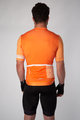 HOLOKOLO Cyklistický krátký dres a krátké kalhoty - JUICY ELITE - oranžová/černá