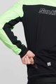 SANTINI Cyklistická větruodolná bunda - REDUX VIGOR - zelená/černá