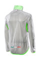 SIX2 Cyklistická větruodolná bunda - GHOST - transparentní/zelená