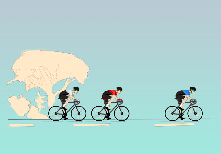 SIGNALIZACE PŘI SKUPINOVÉ JÍZDĚ