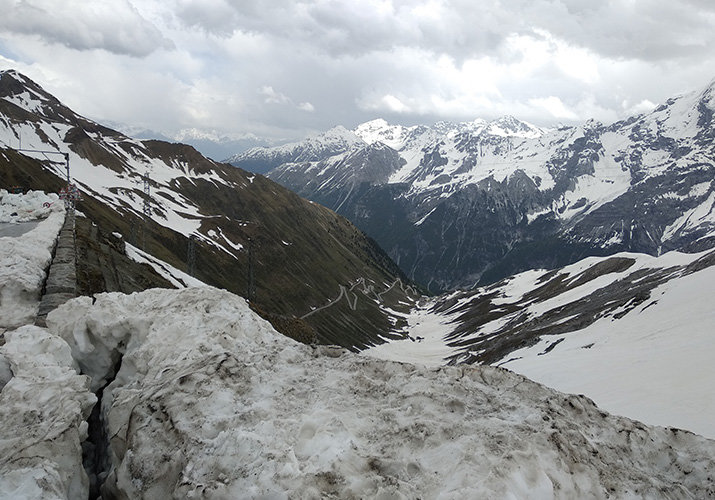 PASSO DELLO STELVIO první část - motivace a cesta