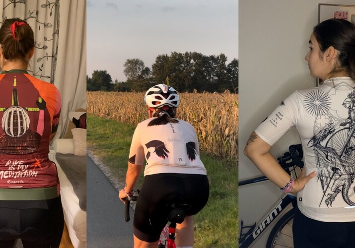 Cyklistický dres Rivanelle z Holokolo - recenze ambasadorky