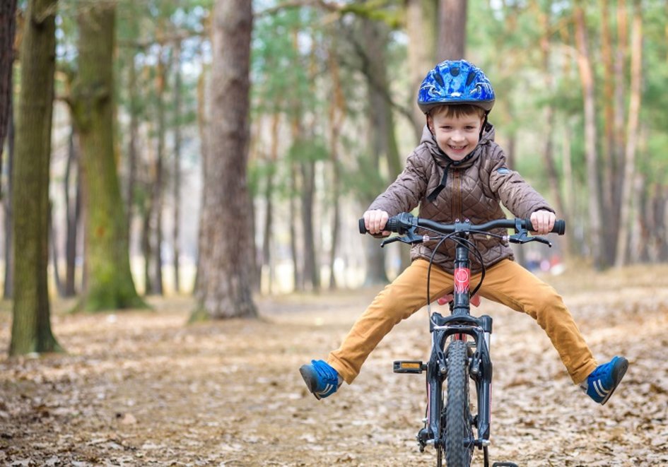 Jak naučit dítě jezdit na kole?>
