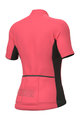 ALÉ Cyklistický dres s krátkým rukávem - SOLID COLOR BLOCK - růžová