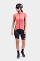 ALÉ Cyklistický dres s krátkým rukávem - SOLID COLOR BLOCK - růžová