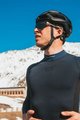 ALÉ Cyklistické triko s dlouhým rukávem - KLIMA - černá/modrá