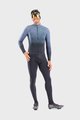 ALÉ Cyklistický dres s dlouhým rukávem zimní - R-EV1 CLIMA PROTECTION 2.0 VELOCITY WIND G+ - šedá/černá