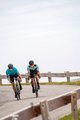 ALÉ Cyklistický dres s krátkým rukávem - R-EV1  SILVER COOLING - zelená