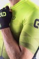 ALÉ Cyklistický dres s krátkým rukávem - PRR MAGNITUDE - žlutá