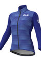 ALÉ Cyklistická zateplená bunda - SOLID SHARP - modrá