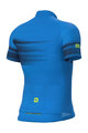 ALÉ Cyklistický dres s krátkým rukávem - TURBO PRAGMA - modrá