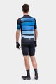 ALÉ Cyklistický dres s krátkým rukávem - PR-S TRACK - modrá
