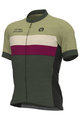 ALÉ Cyklistický dres s krátkým rukávem - OFF ROAD - GRAVEL CHAOS - zelená