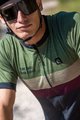 ALÉ Cyklistický dres s krátkým rukávem - OFF ROAD - GRAVEL CHAOS - zelená