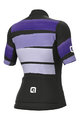 ALÉ Cyklistický dres s krátkým rukávem - PR-S TRACK LADY - fialová