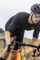 ALÉ Cyklistický dres s krátkým rukávem - R-EV1  RACE 2.0 - černá