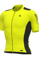 ALÉ Cyklistický dres s krátkým rukávem - R-EV1  RACE 2.0 - žlutá