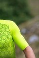 ALÉ Cyklistický dres s krátkým rukávem - R-EV1  VELOCITY - žlutá