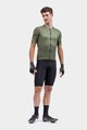 ALÉ Cyklistický dres s krátkým rukávem - R-EV1  ARTIKA - zelená