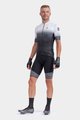 ALÉ Cyklistický dres s krátkým rukávem - PR-S GRADIENT - bílá
