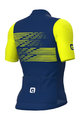 ALÉ Cyklistický dres s krátkým rukávem - PR-S LOGO - modrá