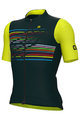 ALÉ Cyklistický dres s krátkým rukávem - LOGO PR-S - zelená