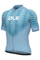 ALÉ Cyklistický dres s krátkým rukávem - SOLID THORN - modrá