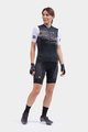 ALÉ Cyklistický dres s krátkým rukávem - PR-S LOGO LADY - černá
