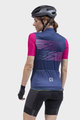 ALÉ Cyklistický dres s krátkým rukávem - PR-S LOGO LADY - fialová/růžová