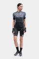ALÉ Cyklistický dres s krátkým rukávem - SOLID LEVEL LADY - šedá