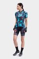 ALÉ Cyklistický dres s krátkým rukávem - SOLID CHIOS LADY - tyrkysová