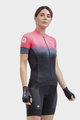 ALÉ Cyklistický dres s krátkým rukávem - PR-S GRADIENT LADY - oranžová