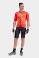 ALÉ Cyklistický dres s krátkým rukávem - PR-R FAST - červená