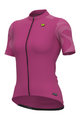 ALÉ Cyklistický dres s krátkým rukávem - R-EV1 ARTIKA LADY - růžová