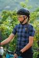 ALÉ Cyklistický dres s krátkým rukávem - OFF ROAD - GRAVEL SCOTTISH LADY - modrá