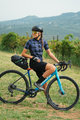 ALÉ Cyklistický dres s krátkým rukávem - OFF ROAD - GRAVEL SCOTTISH LADY - modrá