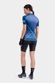 ALÉ Cyklistický dres s krátkým rukávem - PR-R FAST LADY - modrá