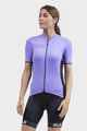 ALÉ Cyklistický dres bez rukávů - SOLID COLOR BLOCK LADY - fialová